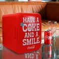 thumbnail image 2 of Coca-Cola Smile 1971 Series 4L Cooler/Warmer 12V DC 110V AC Mini Fridge, 2 of 8