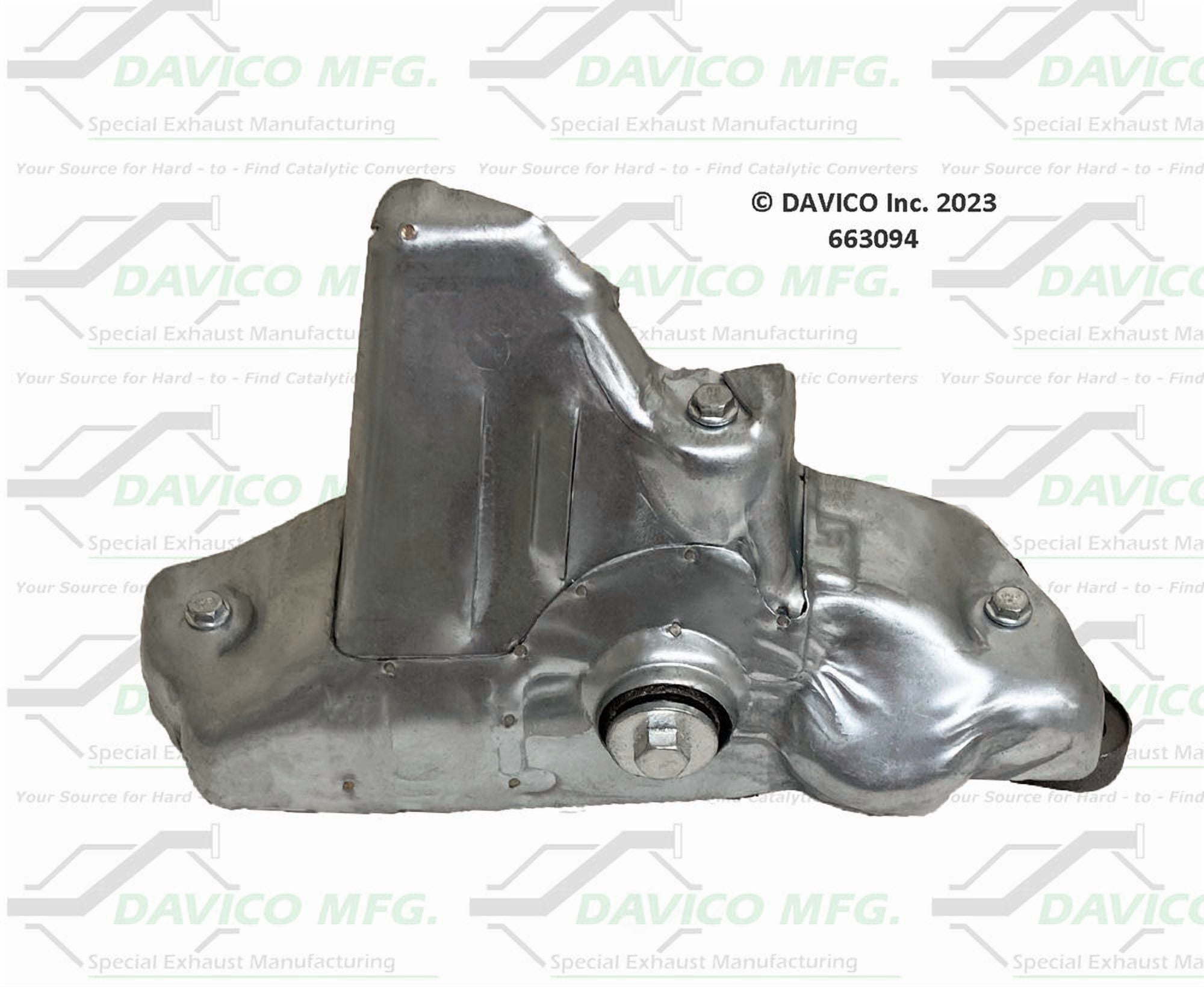 Davico Mfg 663094 Stand alone Exact-Fit exhaust manifold