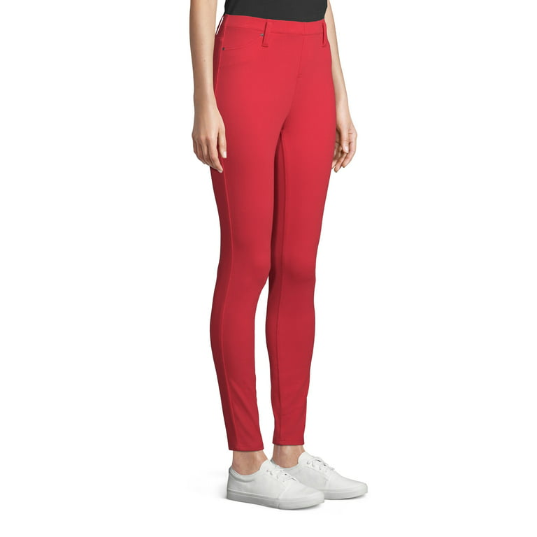 Time and Tru High Rise Cotton Polyester Spandex Legging (Women's