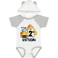 thumbnail image 3 of Inktastic Construction Truck It's My 2nd Birthday Boys or Girls Baby Bodysuit, 3 of 5