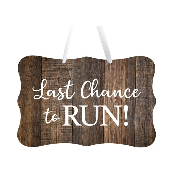 LifeSong Milestones Wedding Wall Hanging Signs For Ceremony And Reception For Couples - Last Chance