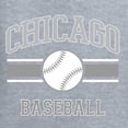 thumbnail image 6 of Wild Bobby City of Chicago CHI American Baseball Fantasy Fan Sports Men's Tank Top, Heather Grey, XX-Large, 6 of 6