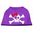 thumbnail image 4 of Pet Dog  Cat Shirt Screen Printed, "Skull Crossbones Bow", 4 of 5