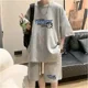 thumbnail image 3 of Nuevos conjuntos de pantalones cortos de moda de verano para hombre, chándales con gráficos de oso de anime, ropa deportiva de tendencia, trajes de 2 piezas, ropa de calle, conjuntos unisex, 3 of 5
