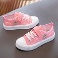 thumbnail image 4 of Godom Kids Tennis Shoes Girls Flat Thick Bottom Non Slip Lightweight Mesh Upper Breathable Soft Walking Shoe, 4 of 7