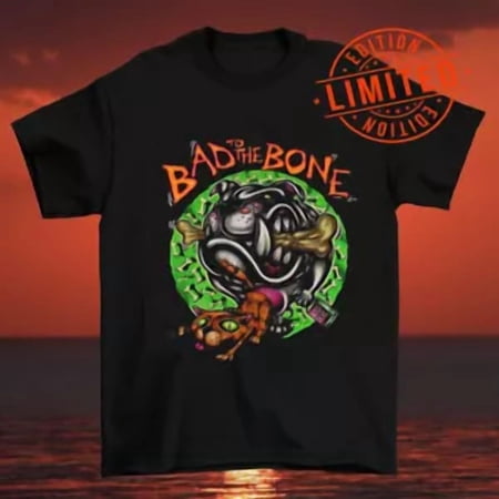 VINTAGE Vintage George Thorogood Bad To The Bone Black Unisex Tee Shirt