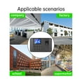 thumbnail image 4 of Intelligent Biometric Fingerprint Password Attendance Machine Time Clock Employee Checking-in Recorder LCD Screen Voice Prompt, 4 of 6