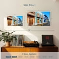 thumbnail image 3 of Elephant Stock San Juan Street Wall Art - Horizontal Multi Panel Canvas - Living Room Wall Decor - City Multi Panel - Purple And Brown Decor - 23" x 14", 3 of 4