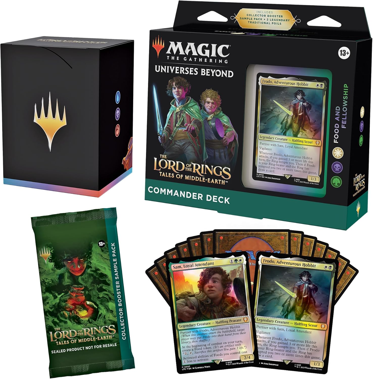 Magic: The Gathering The Lord of the Rings: Tales of Middle-earth Commander Decks [Set of 4]