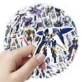 thumbnail image 3 of Pegatinas Mechas Warriors, vinilo impermeable, estilo anime, 55 unidades, 3 of 4
