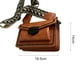 thumbnail image 2 of Bolso de un solo hombro para mujer, bolso de mensajero de piel sintética para citas, bolso de mensajero con forma retro, 2 of 5