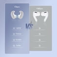 thumbnail image 2 of Generic Noise Canceling Sleep Headphones|Bluetooth Headset for Sleep|Side Sleeper|5.3 Bluetooth, Invisible in-Ear Mini Earbuds for Women and Men, Great for Work, Running and Sports, White, 2 of 7