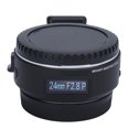 thumbnail image 3 of EF-E5 Auto Focus Smart Lens Adapter, Convenient for OLED Display Full Frame To NEX Mount with USB Interface for A9 A7 Camera, 3 of 7