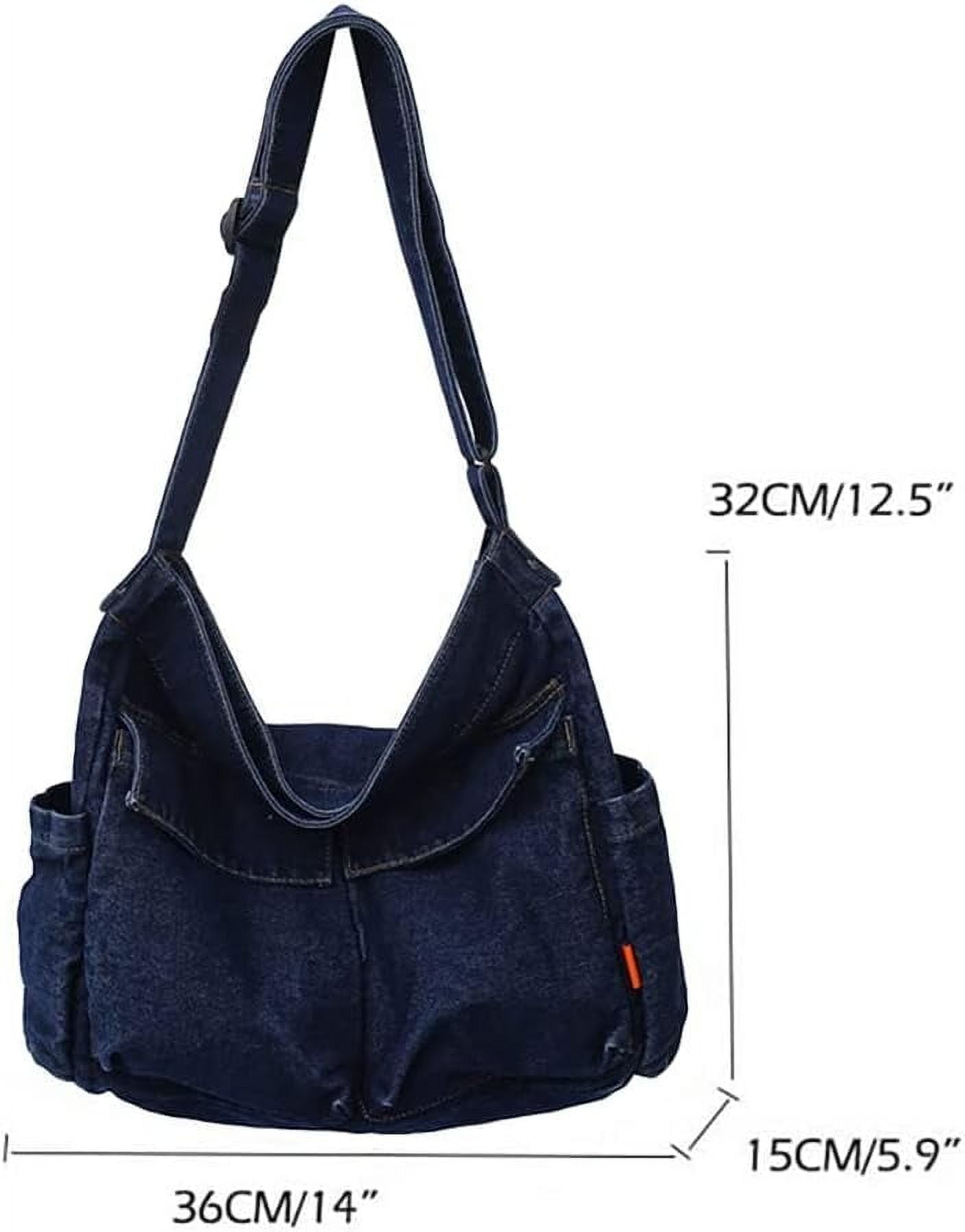 SikaFu Canvas Messenger Vintage Bag Letter Pattern Crossbody