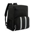 thumbnail image 1 of Mochila térmica shamjiam bolsa aislante para entrega de alimentos impermeable 29 cm x 22 cm x 41 cm Negro, 1 of 8