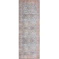 thumbnail image 2 of Hauteloom Mair Hallway, Kitchen Machine Washable Runner Rug - Traditional - White Thatch, Black White, Off White - 2'7" x 10', 2 of 10