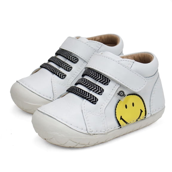 Old Soles Toddler Smiley Pave Leather Shoe