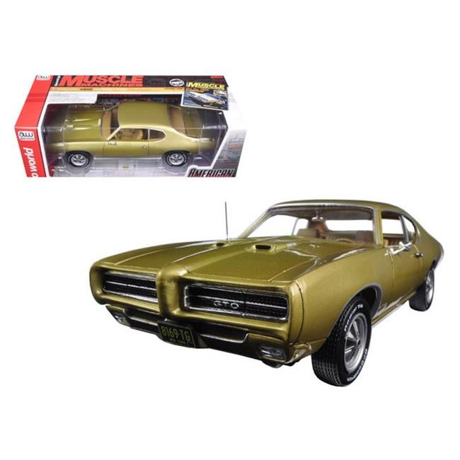 1969 Pontiac Gto Hardtop Antique Gold Hemmings Muscle Magazine Ltd Ed To 1002pc 1 18 Diecast Model Car By Autoworld Walmart Com Walmart Com 1969 Pontiac Gto Hardtop Antique Gold Hemmings Muscle Magazine Ltd Ed To 1002pc 1 18 Diecast Model Car By Autoworld Walmart Com Walmart Com