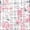Pink Gray, variant on Castle Fairy Modern Abstract Block Print Full Size Comforter Sets 3-Piece,Dot Line Geometric Clean Tone Bedding Comforter Set,Pink Black White,Reversible,1 Comforter and 2 Pillowcases