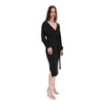 thumbnail image 2 of Vestido falda lápiz color Negro AMAD  Casual para mujer Talla S, 2 of 4