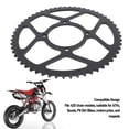 thumbnail image 3 of Sprocket 420 Chain 57 Tooth Rear Sprocket Steel Alloy Rear Drive Sprocket for ATV Quad Pit Dirt Bike Motorcycle Motor Moped, 3 of 7