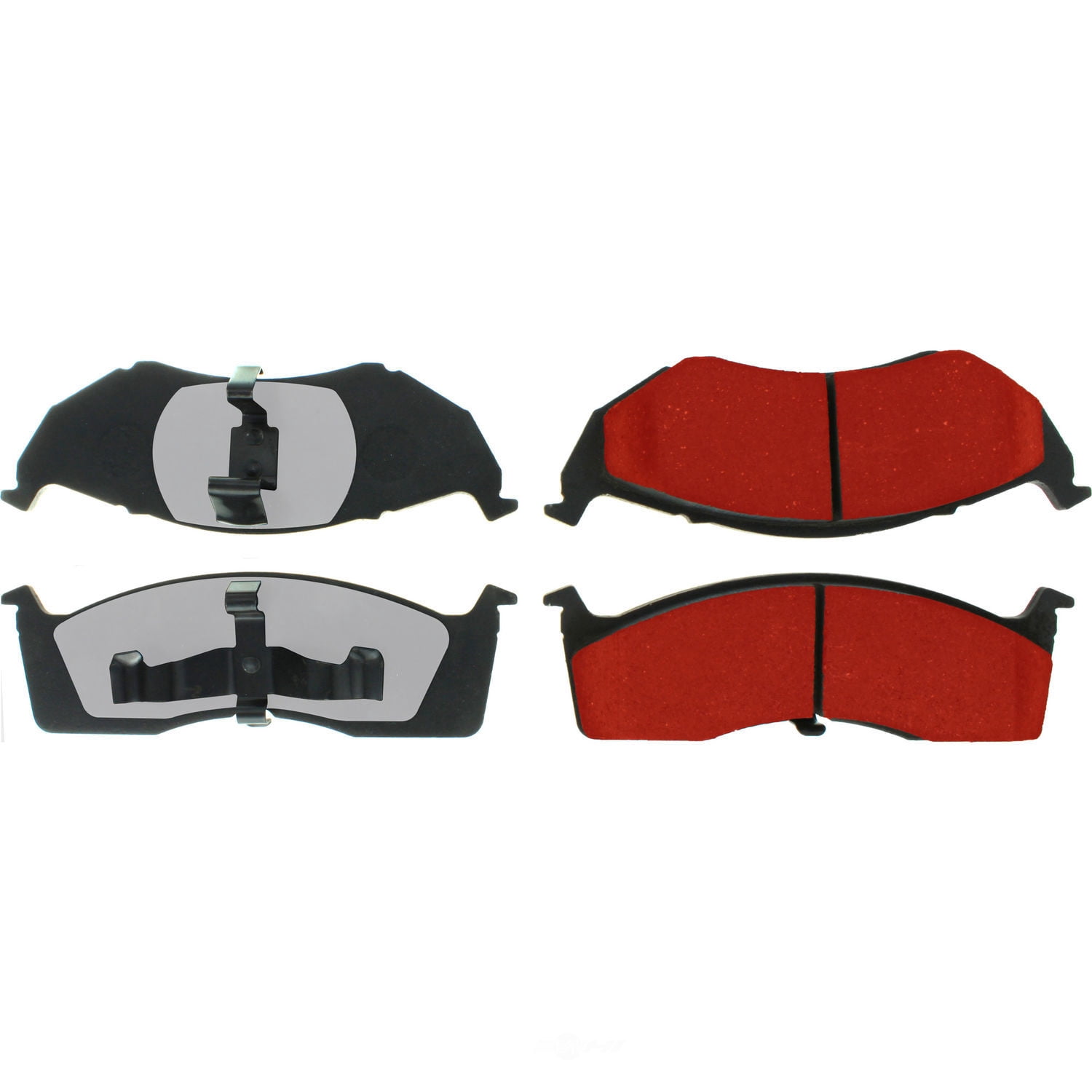 PQ PRO DISC BRAKE PADS WITH HARDWARE