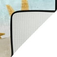 thumbnail image 4 of SKYSONIC Tropical Beach Sea Star on Sand Lightweight Carpet Mats Area Soft Rugs Floor Mat Rug Decoration for Kids Room Living Room Bedroom 72 x 48 inches, 4 of 6
