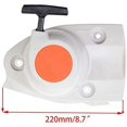 thumbnail image 2 of Kit de 2 uds de sierra de corte Compatible con motosierra Ts410 Ts420 4238-190-0300, 2 of 5