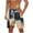 Navy-1, variant on Virmaxy Men's Swim Trunks Shorts Retro Print Hawaiian Board Shorts with Elastic Waist Drawstring Quick Dry Summer Shorts for Surfing Pool Parties Khaki-3 S