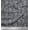 Slate Gray, variant on Soimoi Silk Fabric Leaves & Floral Block Print Fabric by The Yard 42 Inch Wide