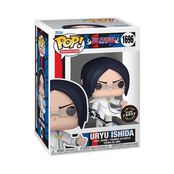 Uryu Ishida Funko Pop! Bleach #1696 - Glow Chase Limited Edition Collectible Vinyl Figure with Box