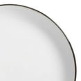 thumbnail image 4 of Gibson Home Rockaway Round Stoneware Dinnerware Set, Service for 4, White, 4 of 7