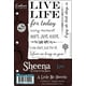 Sheena Douglass Text Ezmount Stamp Set-Live – image 1 sur 1