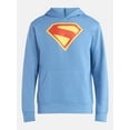 thumbnail image 5 of Superman Men's and Big Men's Graphic Hoodie with Long Sleeves, Sizes XS-5XL, 5 of 5