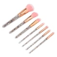 thumbnail image 2 of Juego de 7 brochas de maquillaje, base, polvos, correctores, sombras de ojos, brocha suave, mango elegante, herramienta cosmética, 2 of 14