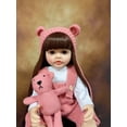 thumbnail image 2 of Muñecas Reborn realistas para bebés, juguete de bebé de silicona completo, vinilo de 50CM, muñeca de niña recién nacida, regalo de princesa para niños pequeños, 2 of 2