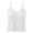 *White, variant on ClodeEU Women's Lace Trimmed Spaghetti Strap Tank Top with Built in Pads ,Versatile Camisole for Layering or Outerwear Black,Womens Plus M