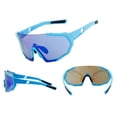 thumbnail image 2 of Gafas de sol con 2 lentes intercambiables UV400 Gafas de sol deportivas MTB Gafas de bicicleta de carretera para hombres Mujeres Correr Conducir Pesca Béisbol Golf, 2 of 7