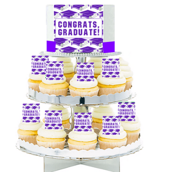 Edible Cupcake Toppers Graduation