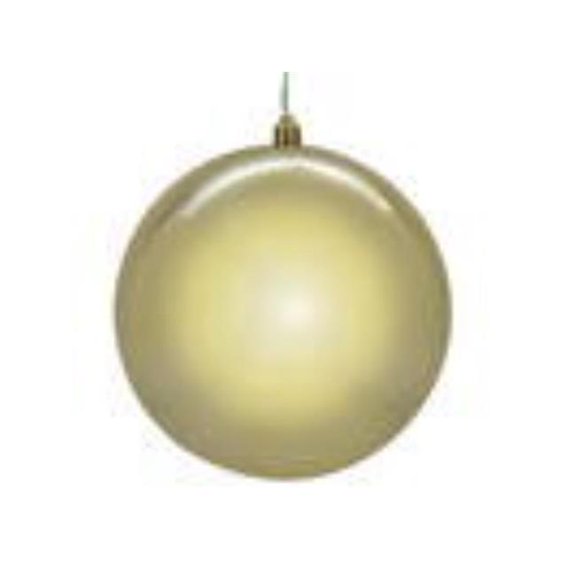 Vickerman N591538DSVL 6 in. Shiny Seamless UV Drill, Champagne - 4 Per Box