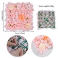 thumbnail image 4 of SLYNSHome Flower Wall Panels Flower Backdrop 13x13 inch Artificial Rose Silk Flowers Panels for Wedding Photo Backdrop Photography Backdrop, 4 of 8
