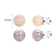 thumbnail image 2 of Yoursfs 2 Pairs Imitation Pearl Clip on Earrings Sets Nopierced Earrings for Women Gift, 2 of 6