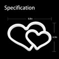 thumbnail image 4 of LINLIN LED Neon Sign,Heart Neon Sign Night Light Wall LED Neon Lamp USB Battery Powered Led Neon Light Sign for Home Bedroom Bar Party Decoration, 4 of 5