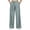 A Mint Green, variant on Wonens Sweatpants Woman Capri Pants Comeland Women Solid Color Elastic Waist Insert Diagonally Pocket Belt Pants Mint Green XXXXL