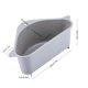 thumbnail image 3 of Wifehelper Sink Basket, Triangle Storage Holder Multifunctional Drain Shelf Sucker Sink Storage Rack Drain Rack Organizer for Kitchen BathroomGrey) Khall Tendencias, 3 of 6