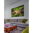 thumbnail image 5 of "Cedar Mill and Covered Bridge" Painting Print on Canvas, 5 of 5