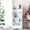 White, variant on MIN EN WIN 5-Shelf Multi-Functional Modern Wood Bookcase with Curved Design, Dust-Proof Baffle, and Sturdy Construction for Home Office,Brown