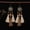 H1308-1 Oil-Dripped Wooden Bead Tassel, variant on Bohemian tribal style long tassel earrings