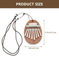 thumbnail image 2 of Kalimba Finger Piano with Hanging Rope Mini Kalimba Thumb Piano for Playing, 2 of 8