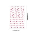 thumbnail image 3 of Clay Transfer Paper Valentine Love Heart Clay Transfer Paper Water Soluble Transfer Paper for Clay Earrings Making, 3 of 9